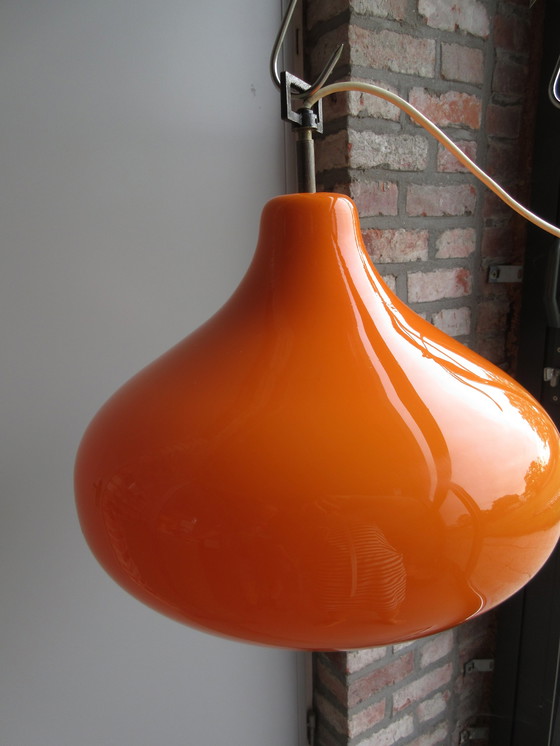 Image 1 of Onion Pendant lamp by Massimo Vignelli for Venini Murano