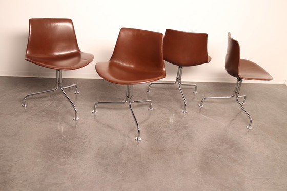 Image 1 of 4x BO - EX model BO611 swivel chairs