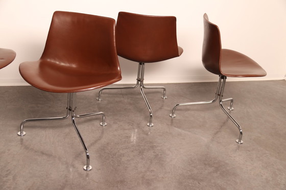 Image 1 of 4x BO - EX model BO611 swivel chairs