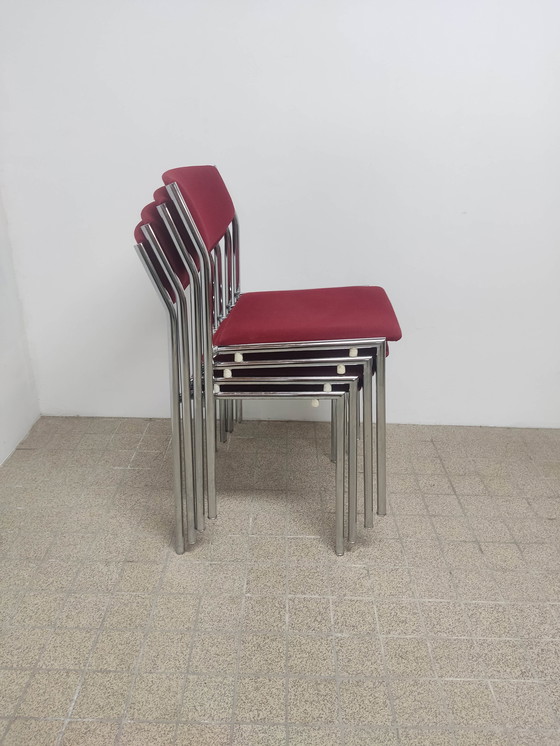 Image 1 of 4x Gijs van der Sluis dining chair