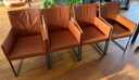 4x Bert Plantagie chaises de salle à manger Tidy