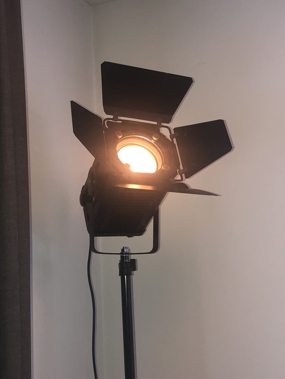 Image 1 of Lampadaire vintage lampe de théâtre / lampe de scène / lampe de studio