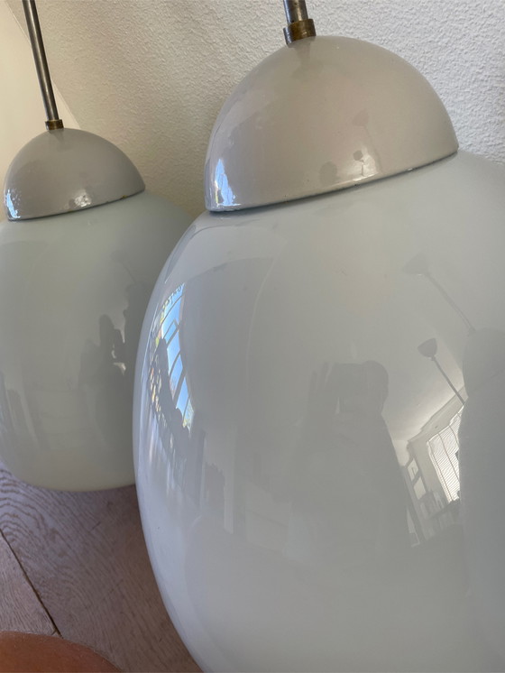 Image 1 of 4 x lampe d'école vintage