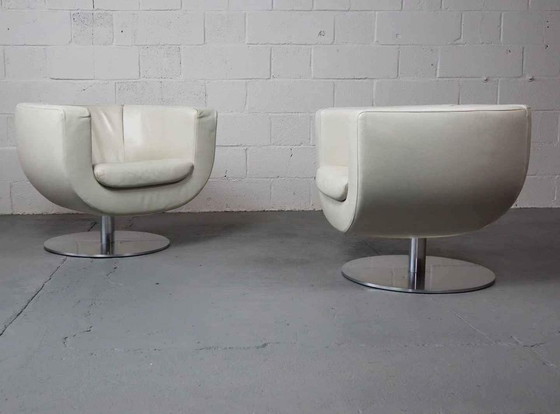 Image 1 of 2x B&B Italia "Tulip" armchairs by Jeffrey Bernett