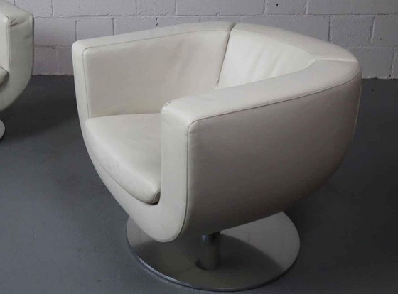 Image 1 of 2x B&B Italia "Tulip" armchairs by Jeffrey Bernett