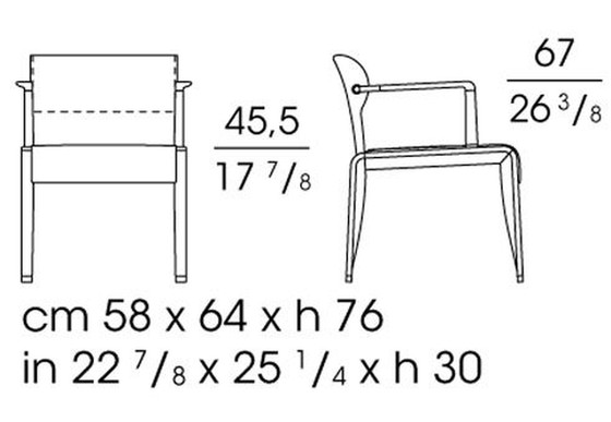 Image 1 of 4 Giogetti armchair ina small