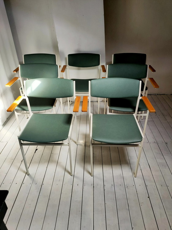 Image 1 of 7 x Gijs van der Sluis stacking chair