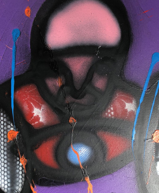 Fabian - CAR – schilderijen tekeningen, Canvas (photo 2 of 5)