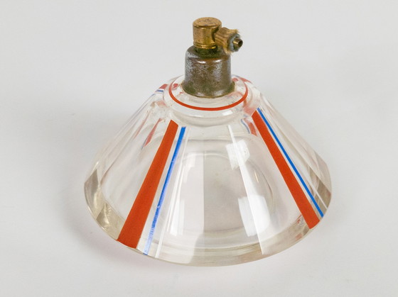 Image 1 of Karl Palda - Art Deco - toilet set - Powder box - Perfume bottle - perfume atomizer - Czech Republic - 1st quarter 20th century