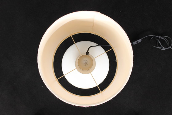 Image 1 of As new, Glashütte Limburg table lamp / table lamp by Heinz Josef Ohm, IF Award 1972, white opal glass, 1 of 2