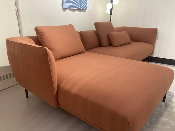 Image 1 of FEST sofa: Aku Divan + 2 seater, including 3 cushions - Kvadrat - Hero 481.