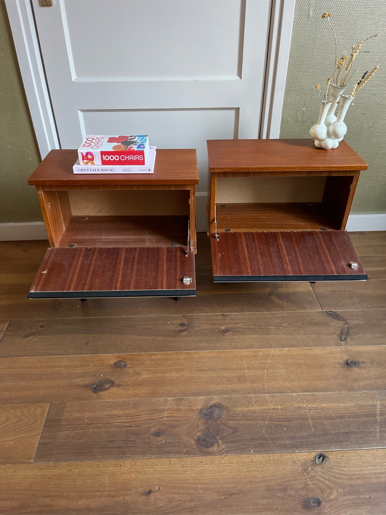 Image 1 of 2 x vintage bedside table