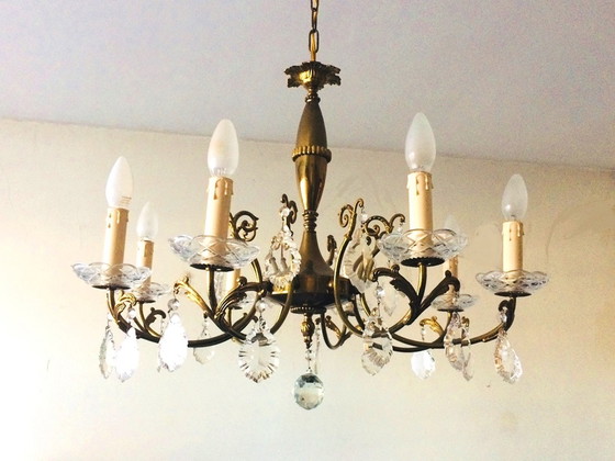 Image 1 of Hollywood Regency Chandelier