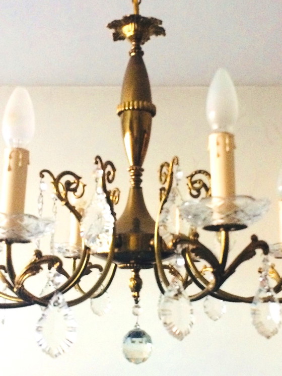 Image 1 of Hollywood Regency Chandelier