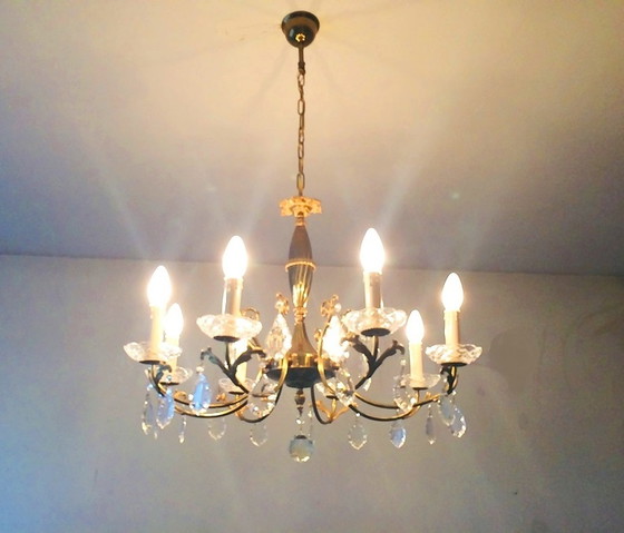 Image 1 of Hollywood Regency Chandelier