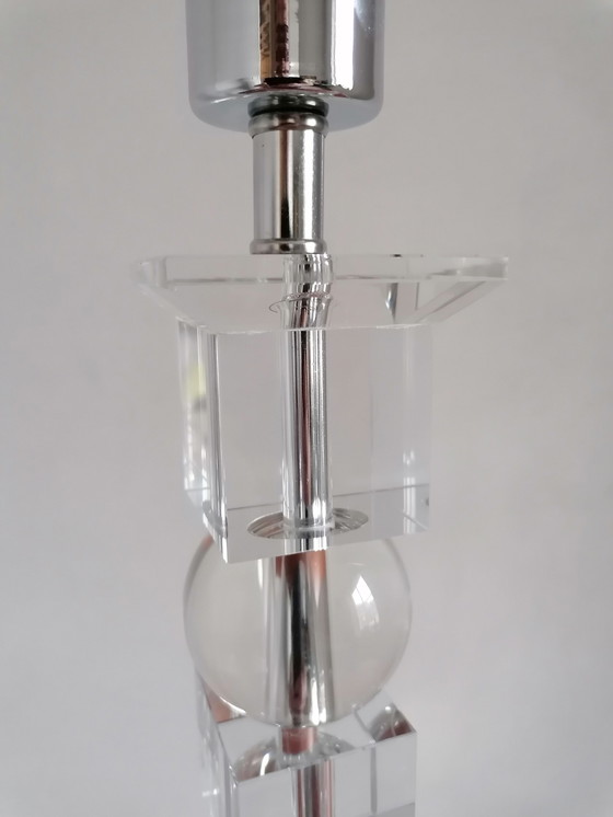 Image 1 of 2x MCM lampe de table en lucite