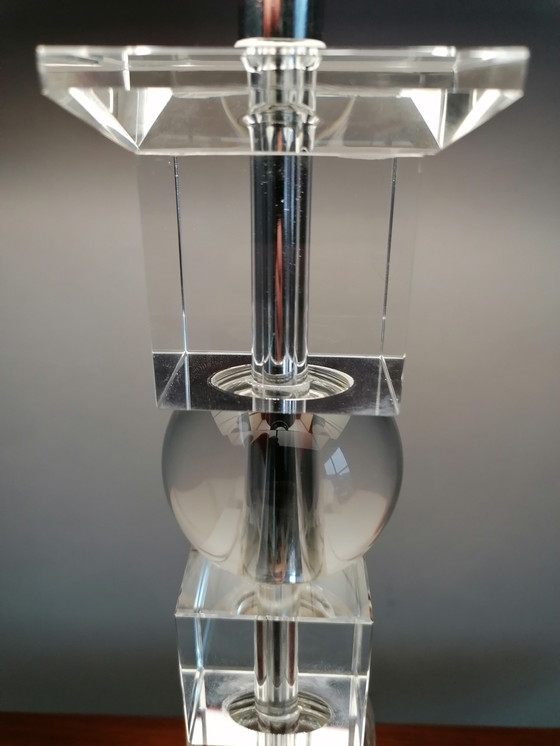 Image 1 of 2x MCM lampe de table en lucite