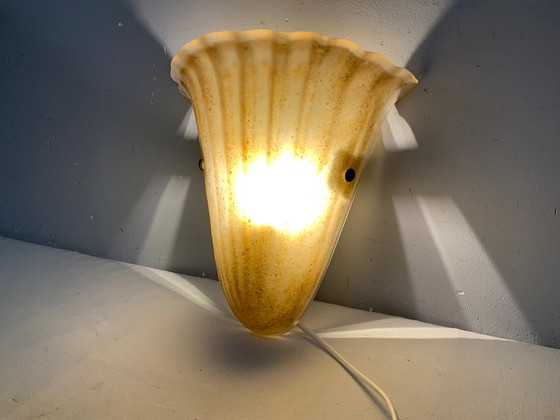 Image 1 of Lampada a conchiglia vintage