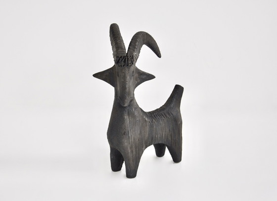 Image 1 of Ceramic goat by Dominique Pouchain