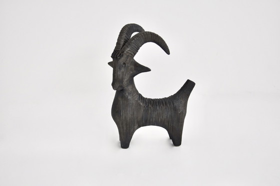 Image 1 of Ceramic goat by Dominique Pouchain