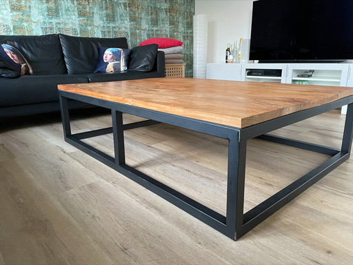 Teak coffee table