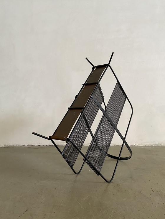 Image 1 of Mathieu Matégot Magazine Rack, France, 1960s