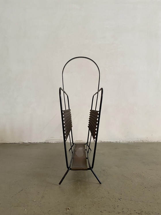 Image 1 of Mathieu Matégot Magazine Rack, France, 1960s