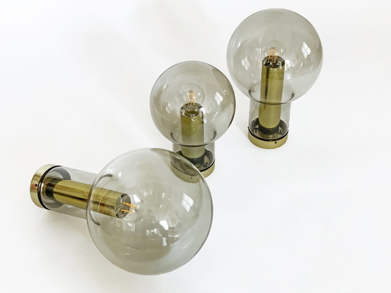 Image 1 of 5x Raak Maxi-Globe ceiling lamps