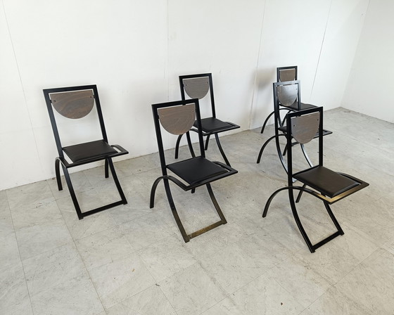 Image 1 of 6x KFF Sinus by Karl Friedrich Förster dining chairs