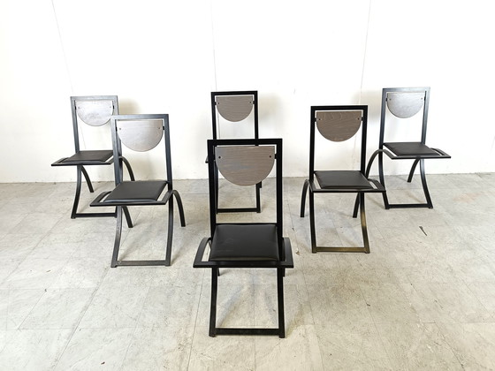 Image 1 of 6x KFF Sinus by Karl Friedrich Förster dining chairs