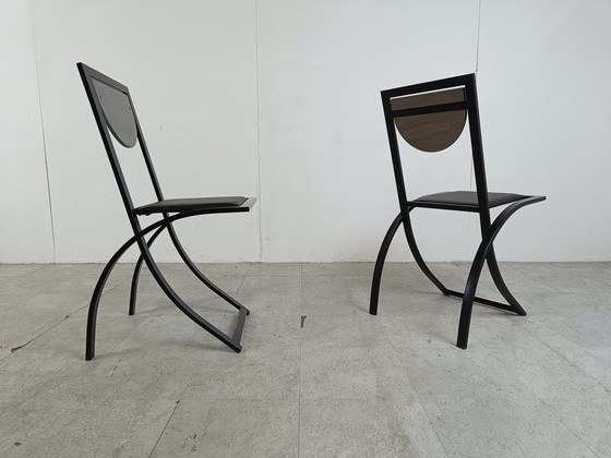 Image 1 of 6x KFF Sinus by Karl Friedrich Förster dining chairs