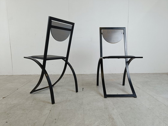 Image 1 of 6x KFF Sinus by Karl Friedrich Förster dining chairs