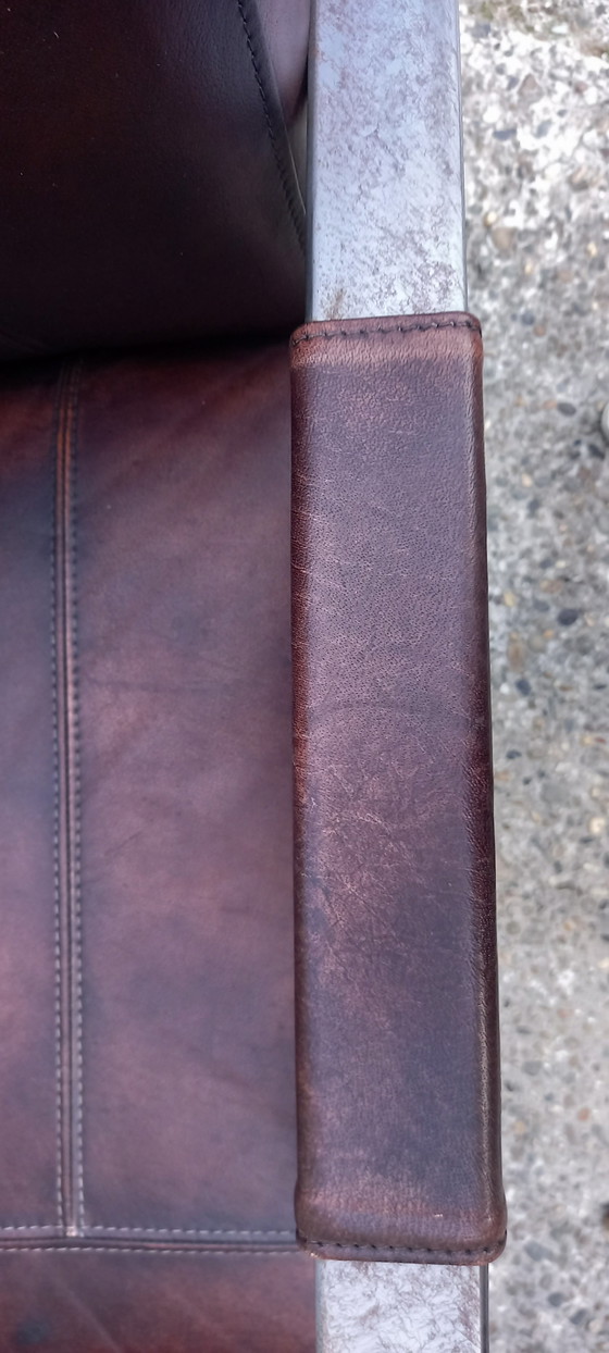 Image 1 of 2x Vintage Industrial armchair