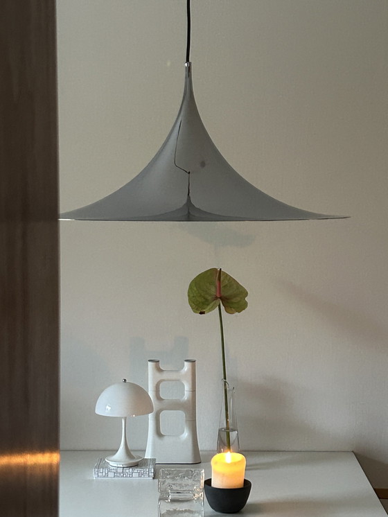 Image 1 of Claus Bonderup & Thorsten Torup Semi hanging lamp Chrome