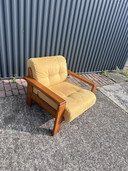 Poltrona vintage in teak 