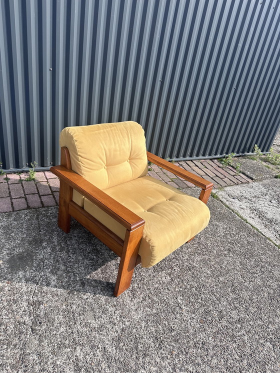 Image 1 of Fauteuil vintage en teck