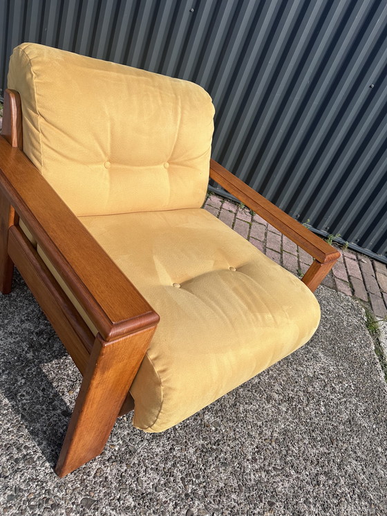 Image 1 of Fauteuil vintage en teck