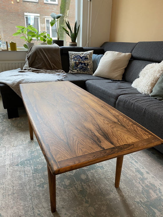 Image 1 of Danish coffee table by Grete Jalk for Glostrup Møbelfabrik, 1950s