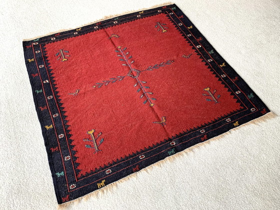 Image 1 of Tapis Kilim turc vintage