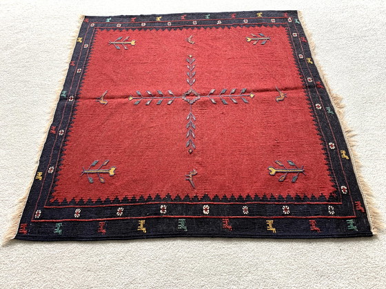 Image 1 of Tapis Kilim turc vintage