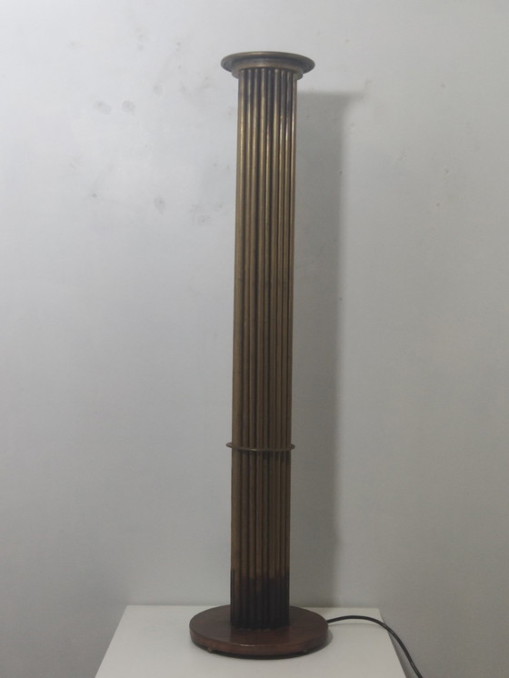 Image 1 of Brutalist column lamp