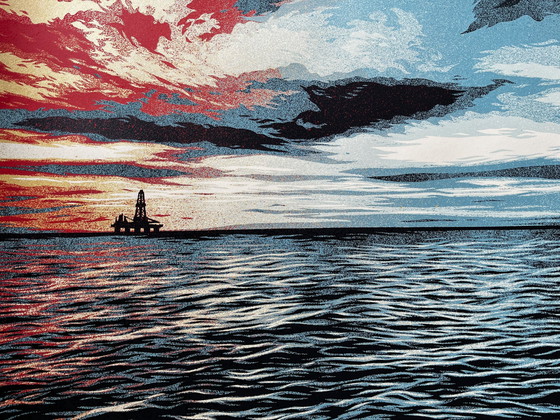 Image 1 of OBEY Shepard Fairey – Sunset as the Fall Approaches