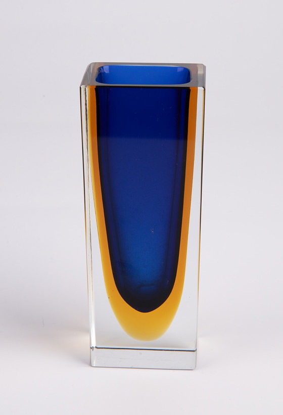 Image 1 of Sommerso Murano Glass vase