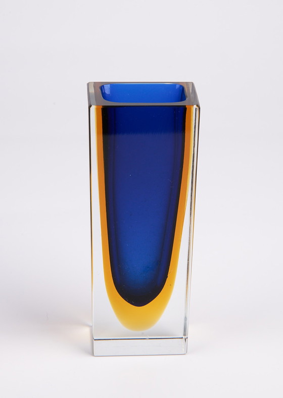 Image 1 of Sommerso Murano Glass vase