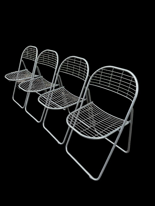 4x Niels Gammelgaard folding chair