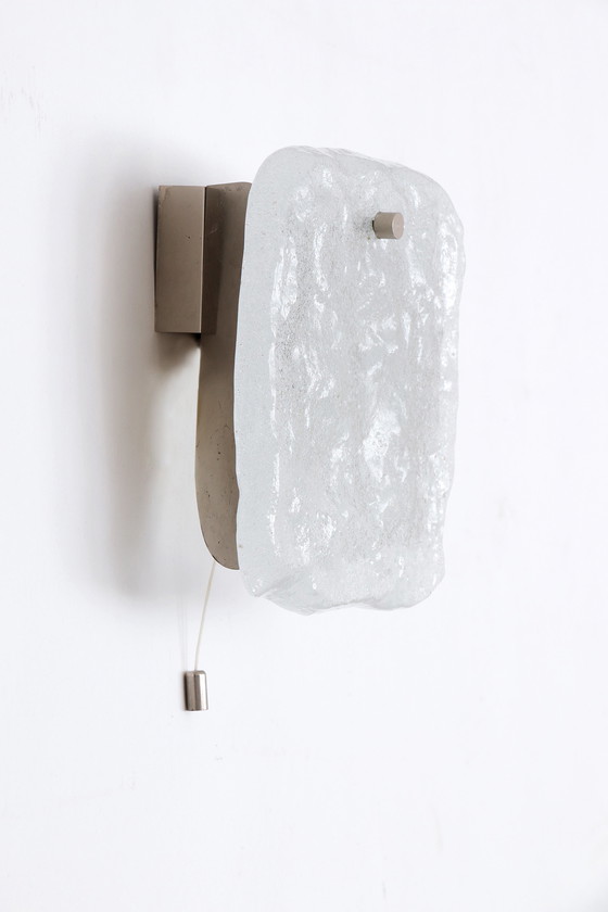 Image 1 of J.T Kalmar Franken Wall Lamp Model Stone,1970