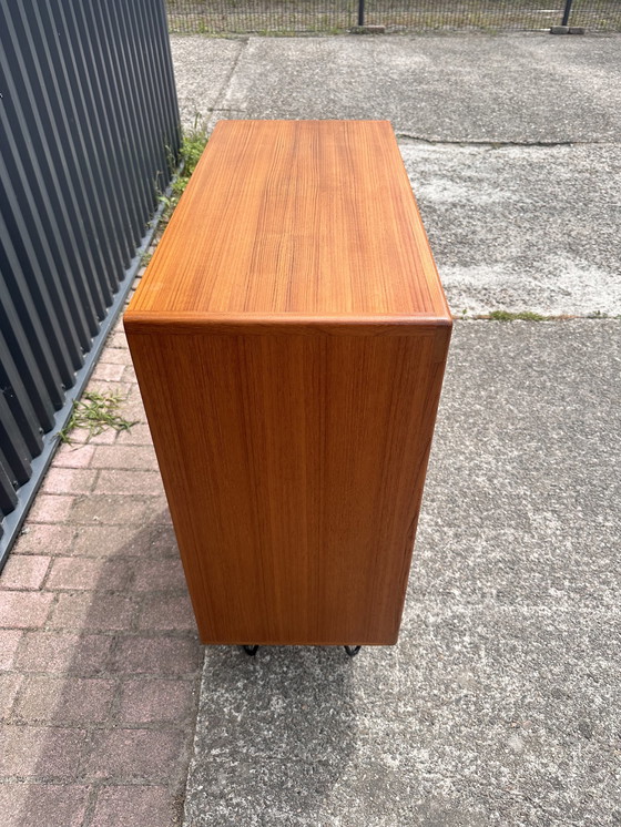 Image 1 of Vintage chest of drawers teak hairpin