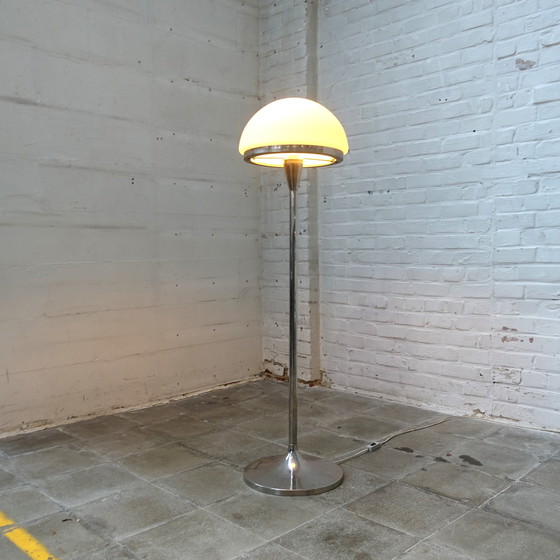 Image 1 of Hungarian chrome floor lamp