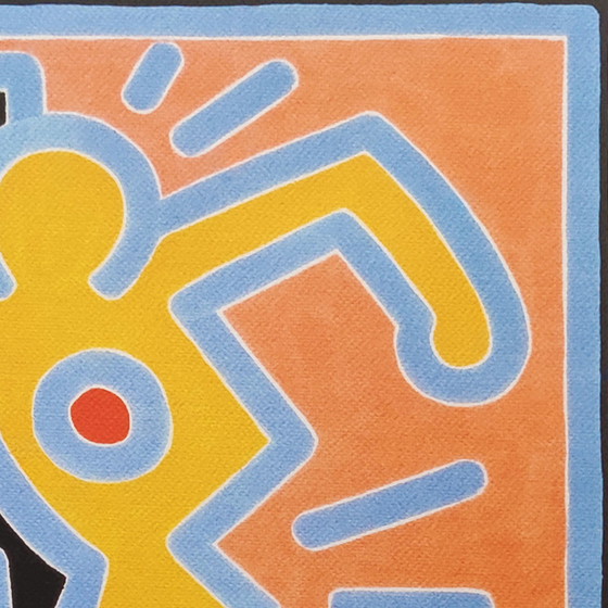 Image 1 of Vintage Keith Haring Limited Edition Lithograph