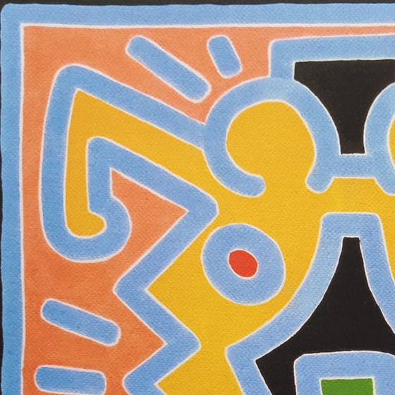 Image 1 of Vintage Keith Haring Limited Edition Lithograph